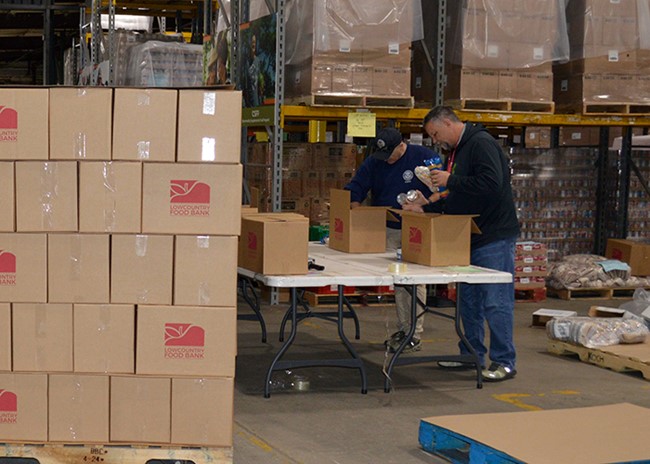 The Federal Law Enforcement Training Centers Charleston team, joined by personnel from partner organizations, made a significant impact during the 2024 Day of Caring by volunteering at the Lowcountry Food Bank in Charleston, SC, Nov. 21, 2024. (Courtesy Photo)