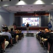 DHS Under Secretary for Management thanks FLETC Hurricane staff and volunteers.