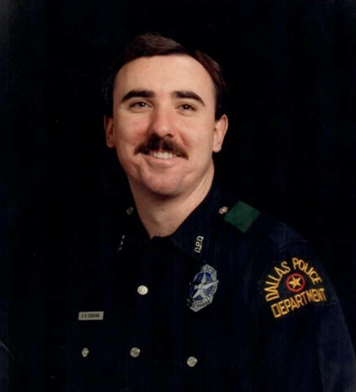 Scott Donovan in his Dallas Police Department Uniform.  (Photo courtesy of Scott Donovan)