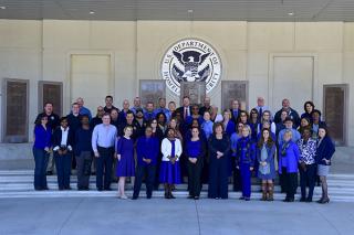 FLETC Recognizes Wear Blue Day