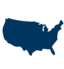 Map icon of the United States